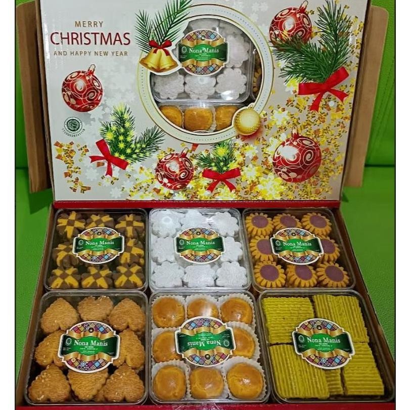 PROMO kue natal hampers natal hampers kue natal parcel kue natal paket kue natal isi 6 kue