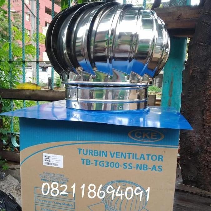 Ventilasi Atap Turbin Ventilator CKE TG360 - SS FORSALE