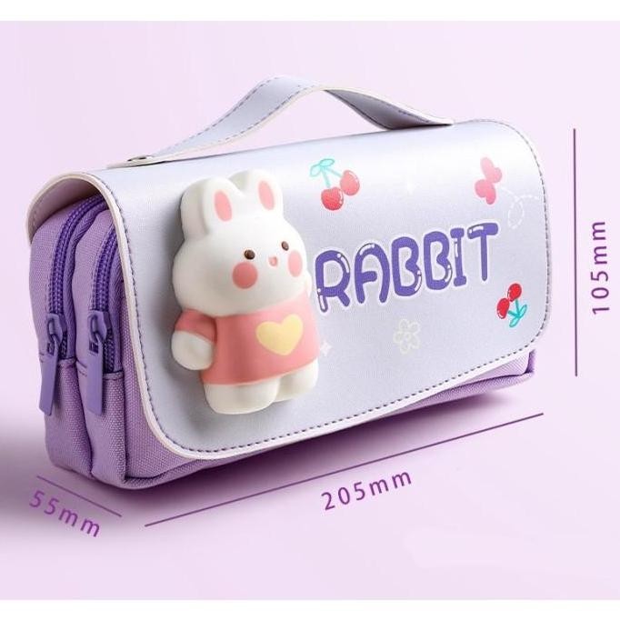 Kotak pensil squishy tenteng lucu, Squishy Pencil case Cute KAR