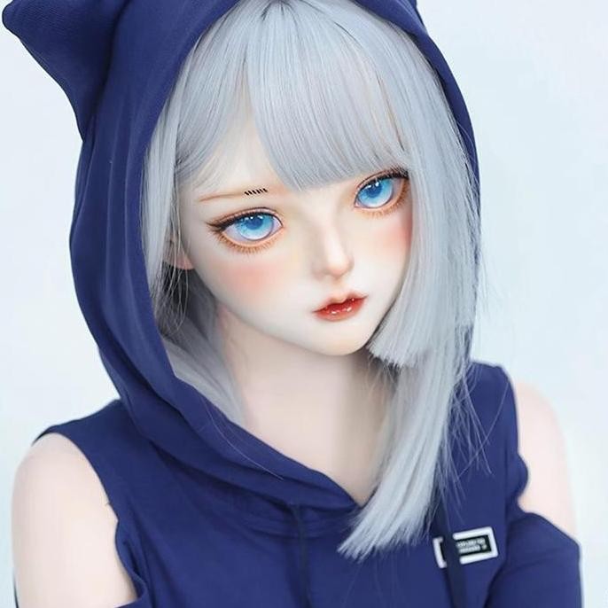 Customize Character Female/Girl Resin Kig Half Head/Full Head Mask With Anime Cosplay Japanese Anime