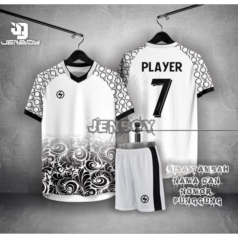 (Terbaru) COD jersey futsal jersey voli badminton ukuran dewasa bisa custom nama dan nomor punggung 