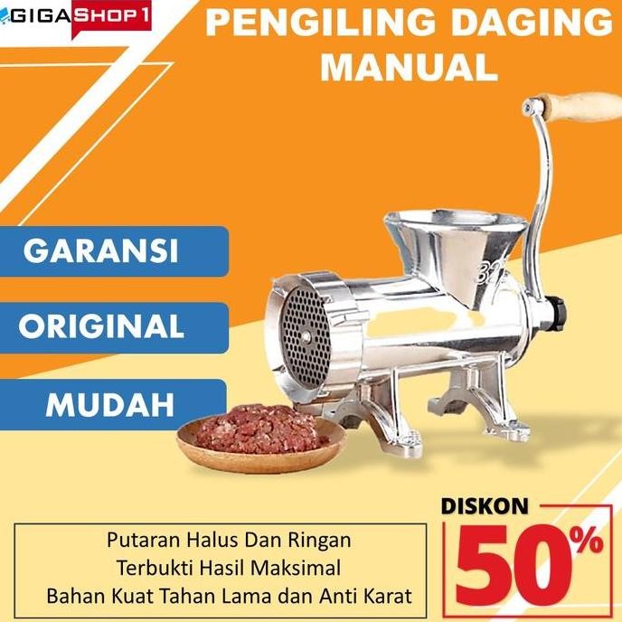 Alat Penggiling Gilingan Penggilingan Giling Daging Manual Bumbu Bakso RDN