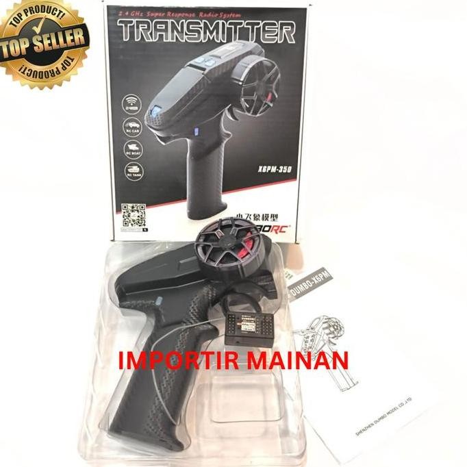 Dumborc X6Pm 350 2.4Ghz Transmitter 6Ch Rc Car Crawler Rc Boat Rc Tank Remote Control Toy Mainan Rem