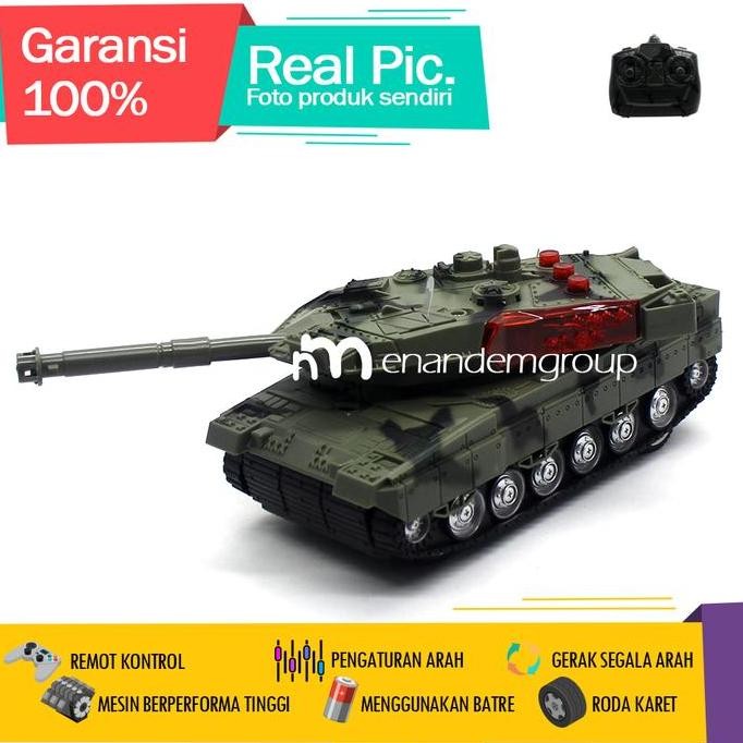 Mainan Remote Control Rc Tank Tiger