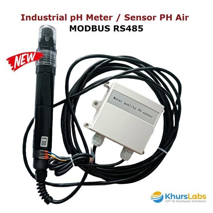 INDUSTRIAL PH METER / SENSOR PH AIR MODBUS-RTU RS485 / 0-10V / 4-20MA ORIGINAL DAN TERPERCAYA