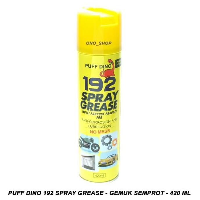 Puff Dino 192 Spray Grease - Gemuk Semprot 420 Ml - Khusus Pulau Jawa