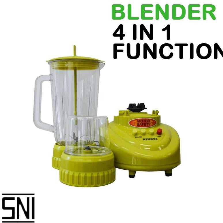 COD BLENDER MURAH GUDANG KUAT UNTUK JUS BUAH NATIONAL BELENDER RINREI BERKUALITAS MESIN 4 IN 1 PLAST