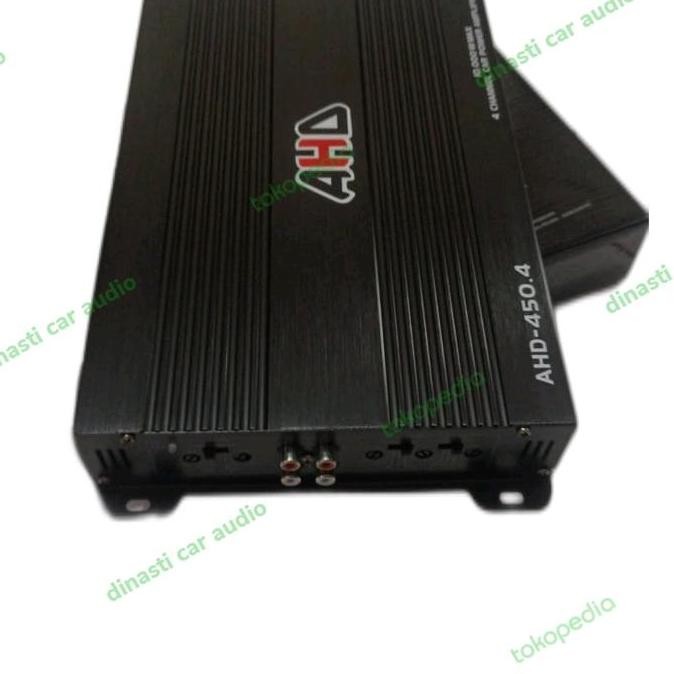 Power Amplifier Ahd Ahd-450.4 10000W Black - Dinasti Audio