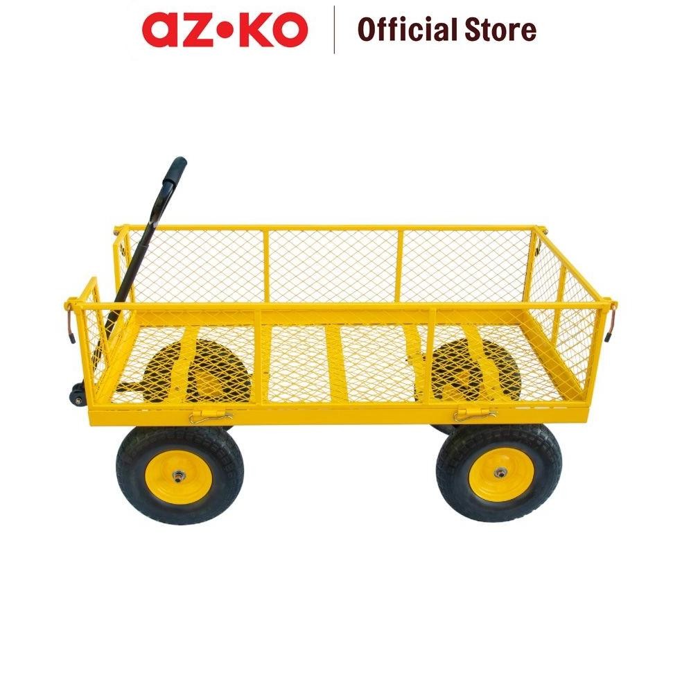 PROMO AZKO Krisbow Troli Barang Multifungsi 500 Kg - Kuning Alat Pengangkut Barang Dengan Roda Wheel