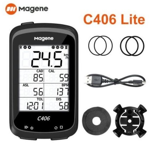 Speedometer Sepeda Magene C406+Barfly Original Cyclometer Magene C406