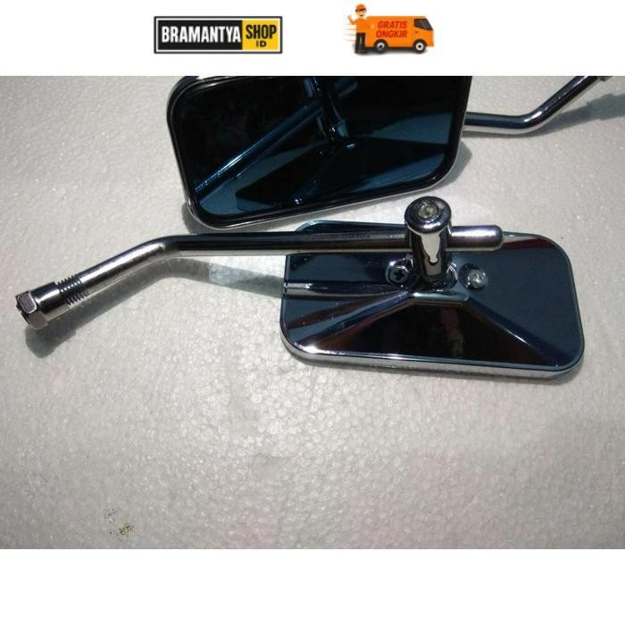 Promo Kaca Spion Motor Kotak Panjang Cb Pnp Kaca Spion Motor Variasi Kaca Spion Terunik Jadul Klasik