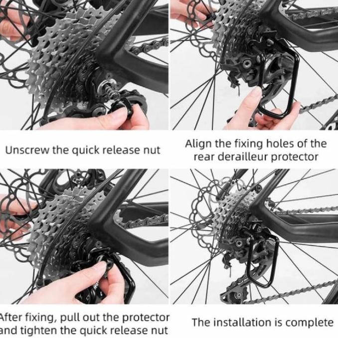 Rockbros Pelindung Rd Sepeda Mtb Lipat Road Bike Protector Rd Shimano
