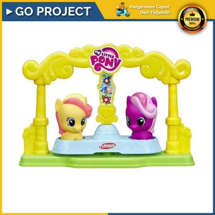 Go-Project Playskool My Little Pony Bumblesweet & Cheerilee Go-Round - B4626 Original High Quality