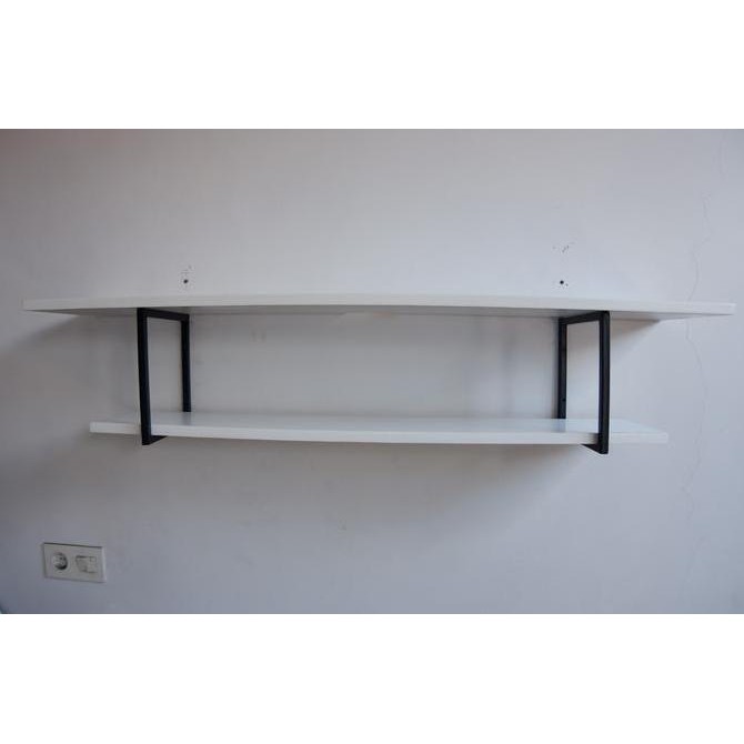 Rak tv tempel / meja tv dinding / rak tingkat panjang