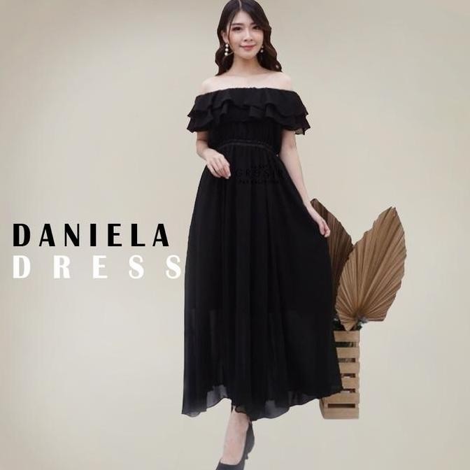 Daniela Maxi Dress Big Size Long Dress Sabrina Irise Party Dress kondangan Sabrina Korean Dres Sabri