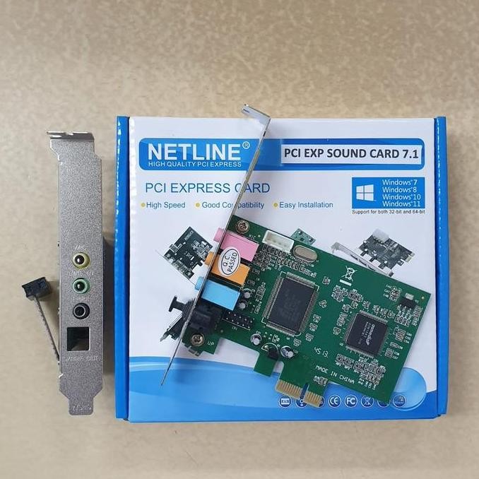 Sound Card 7.1 Pci Express Card