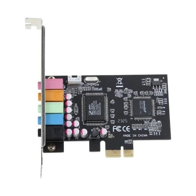 Pcie Audio Internal Soundcard 5.1 Ch Cmi 8738  Pci-E Express Soundcard