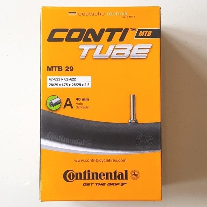 Continental Mtb 29 Schrader Inner Tube 29 X 1.75-2.5 Ready