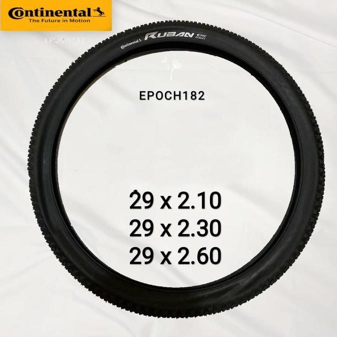 Ban Luar Sepeda Continental Ruban 29 X 2.10, 29 X 2.30 & 29 X 2.60 Terbaru