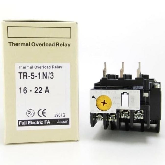 Thermal Overload Fuji Relay Overload TR-5-1N/3 Fuji Electric TR51N TR5IN TR-5 HIGH QUALITY