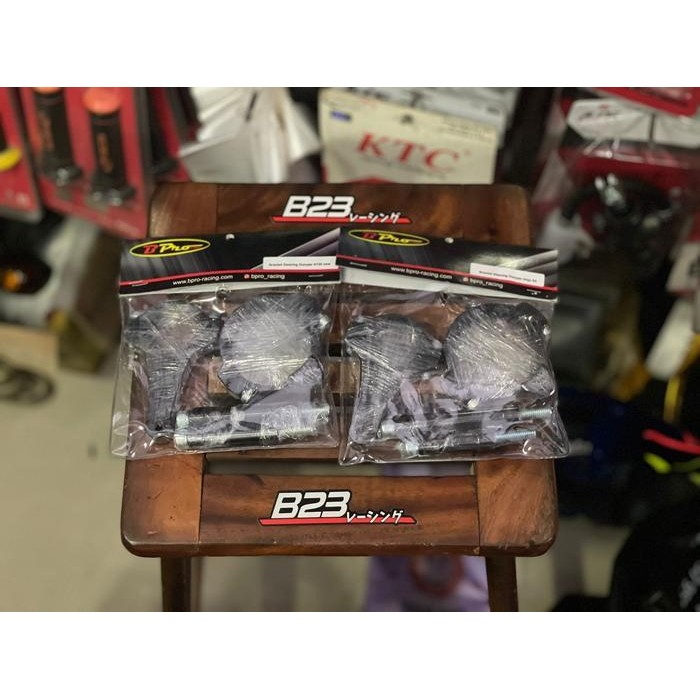 Breket stabilizer stang ninja R RR SS Hitam stang atas model pendek