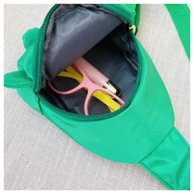 Tas Dino/ Tas Anak Dinosaurus/Tas Selempang Anak Laki-Laki & Perempuan