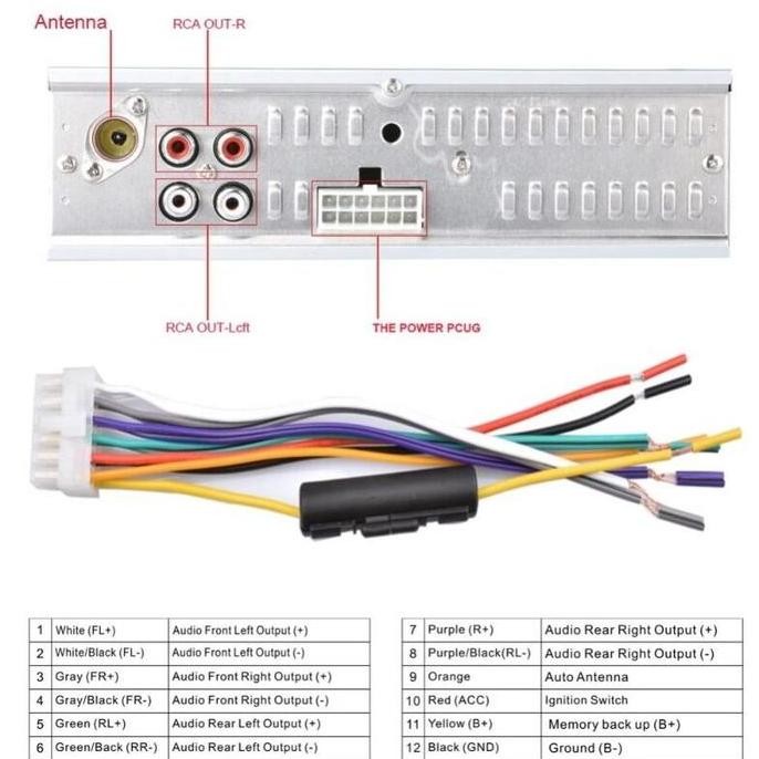 Promo JSD-520 Tape Audio Radio Mobil Multifungsi Bluetooth  Single Din Audio Tape Mobil Bluetooth Su