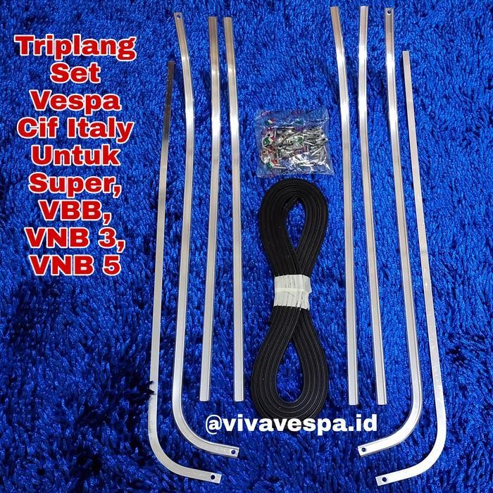 Triplang Set Original Cif Italy Untuk Vespa Super VBB VNB3 VNB5