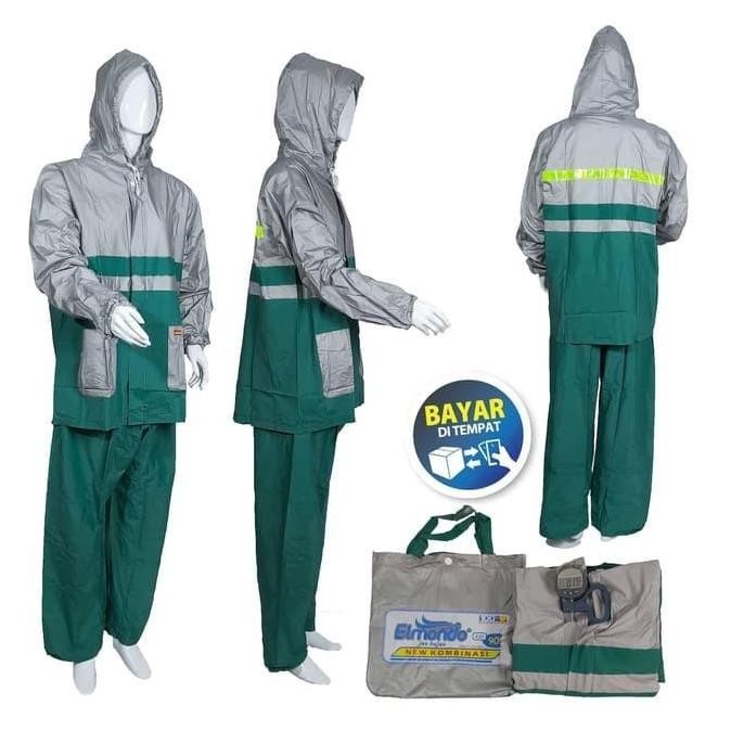 Promo Jas Hujan Elmondo 905/Mantel Hujan Elmondo 905/Raincoat Elmondo 905/Jas Hujan Setelan Baju Cel