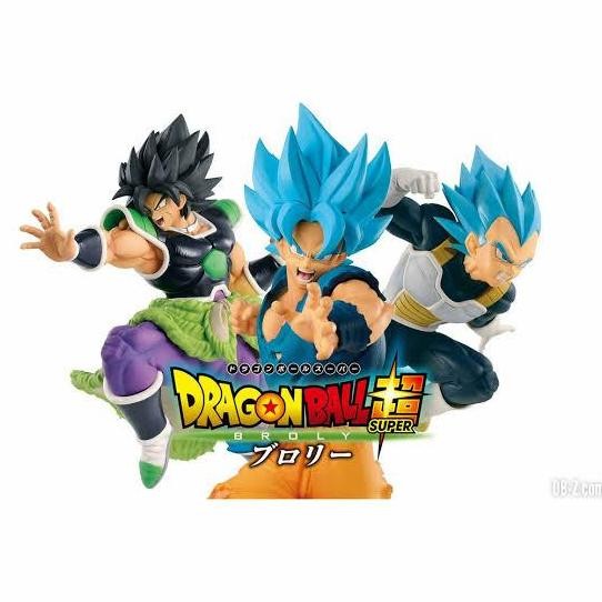 Dragon ball ultimate Soldiers Broly Goku Vegeta Gogeta KWS Figure ASLI