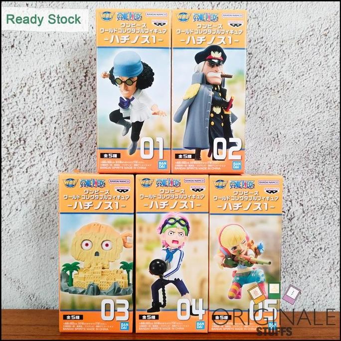 WCF One Piece Hachinosu 1 Figure Japver Original (Aokiji Kuzan Koby Hibari Shiryu Hachinosu) BARU