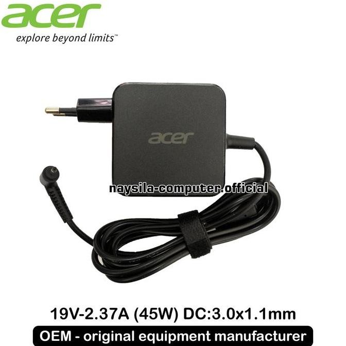 Adaptor Charger Acer Aspire V13 V3-371 , Acer Extensa 15 Ex215-22 45W