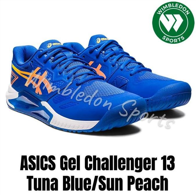 Sepatu Asics GEL CHALLENGER 13 Tuna Blue / Sepatu Tenis ASICS