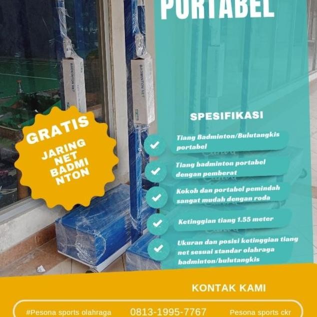 TERMURAH - net badminton bulutangkis