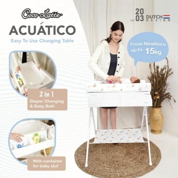 SWALLOWTAIL- Baby Bath Baby Tafel Cocolatte Acuatico Bak Mandi Bayi