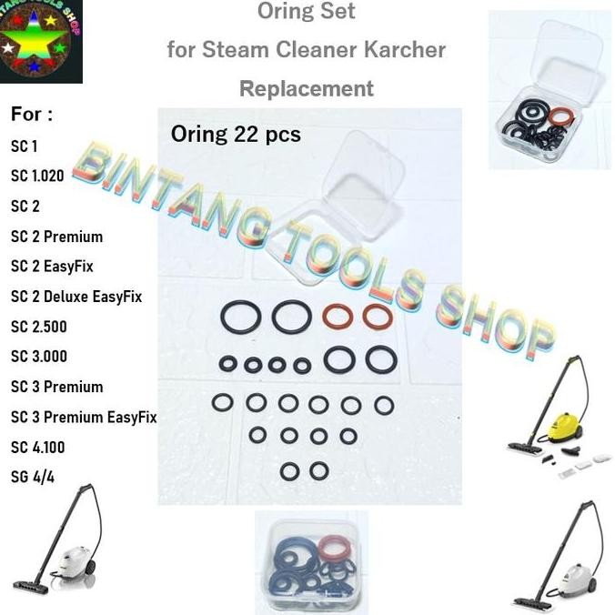 Karcher Oring Set Replacement for Steam Cleaner SC1 SC2 SC3 SC4 SC5 HEMAT