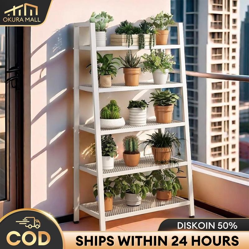 Rak Bunga Susun 5 Rak Bunga Susun Besi Rak Tanaman Outdoor Rak Bunga Pot Standing Rak Display