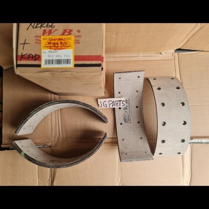 DI59 - BRAKE LINING / KAMPAS REM WB DEPAN / BELAKANG SUZUKI ELF NKR71 NKR 71