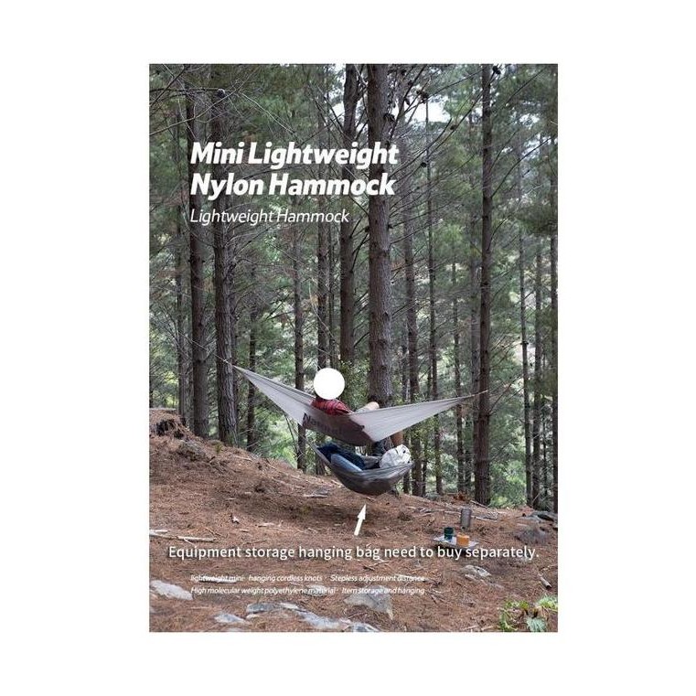 Light Hammock / Ayunan Gantung Camping Outdoor Naturehike Nh21Dc008