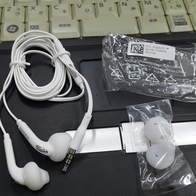 DT11 >> Samsung Headset earphone Handsfree stereo EO-EG920 original white
