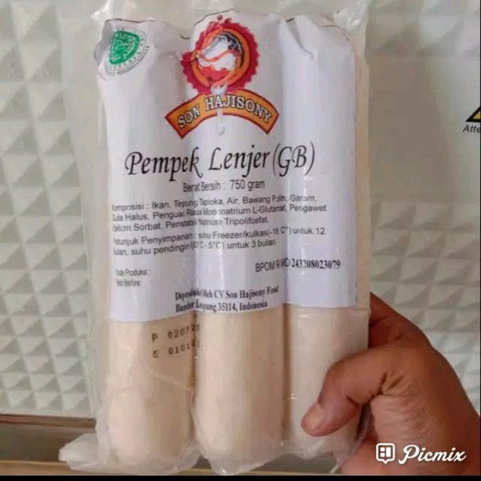 Pempek Sony Lenjer Jumbo Son Haji Sony Asli Lampung Plus Cuko Termurah