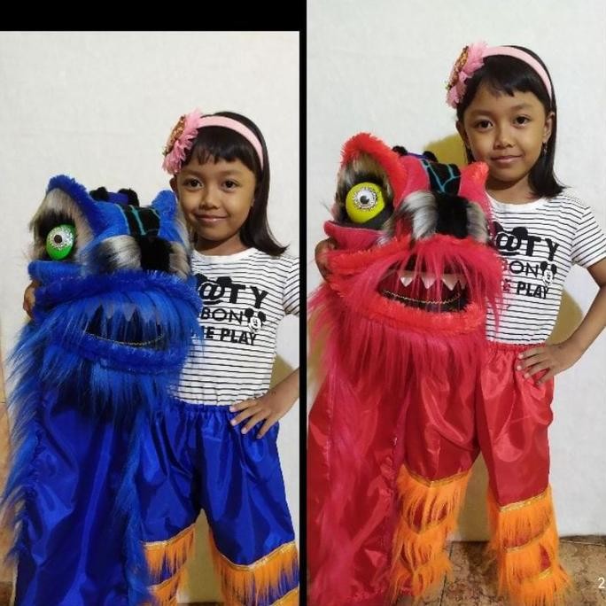 DB140 }} barongsai anak nyala/custom anak barongsai dan celana