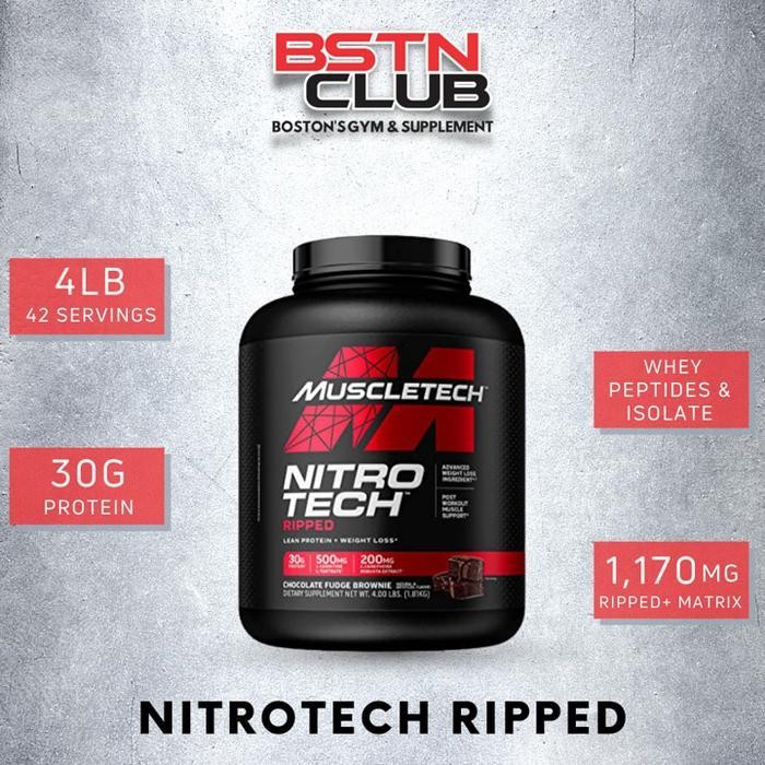 NITRO TECH RIPPED 4 LBS 1.81kg