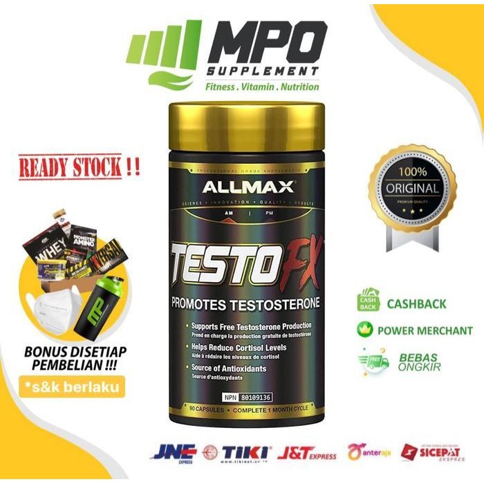 Allmax Testo FX 90caps Allmax TestoFX Testoterone Booster Testoteron