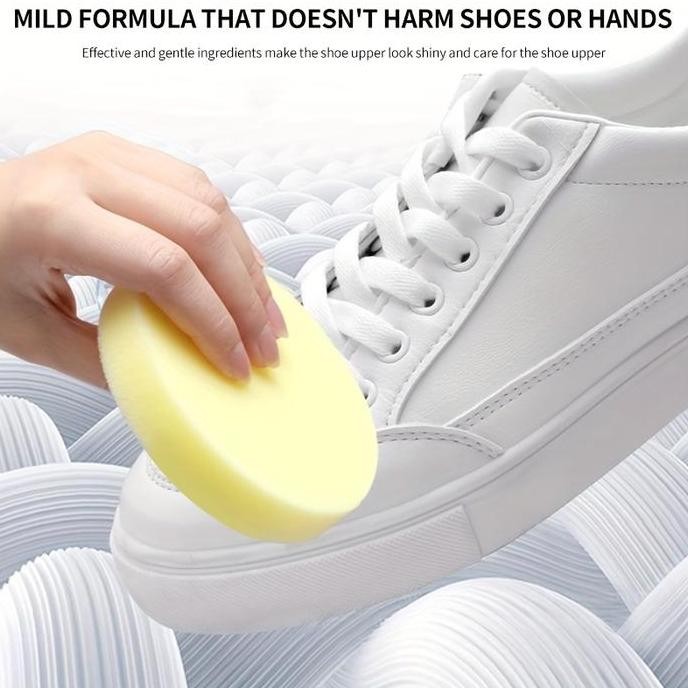 Magic Cleanser Pembsersih Sepatu Extra Spons Shoes  Putih  260Gram