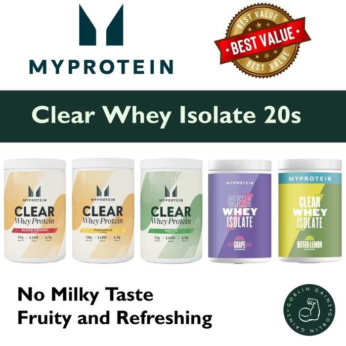 Myprotein Clear Whey Protein 20 Servings