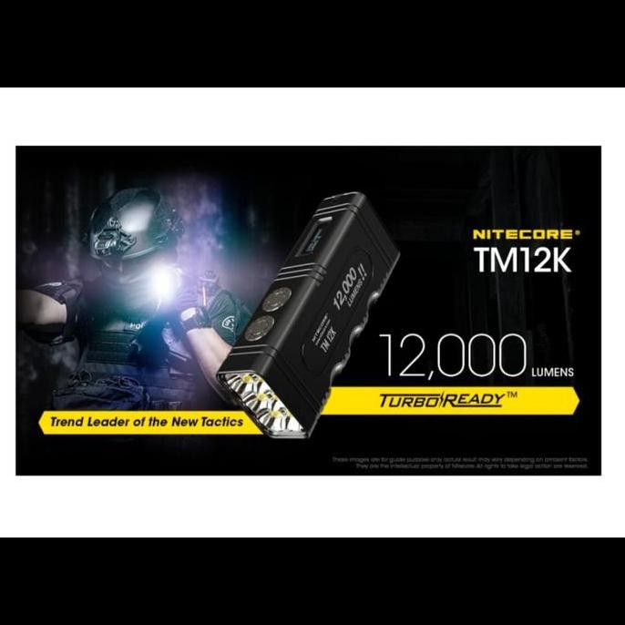 Senter Nitecore Tm12K Tiny Monster 12000 Lumens