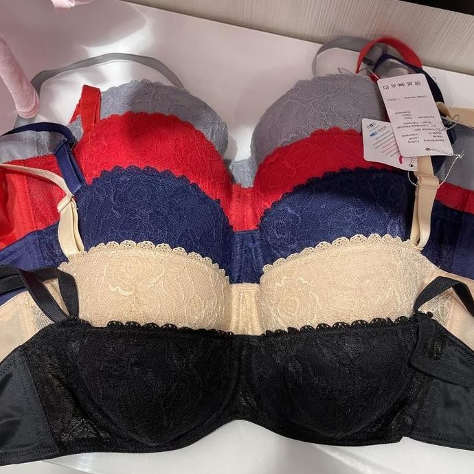 Luludi By Wacoal Basic Collection Half Bra Lace / Renda Lb 4702