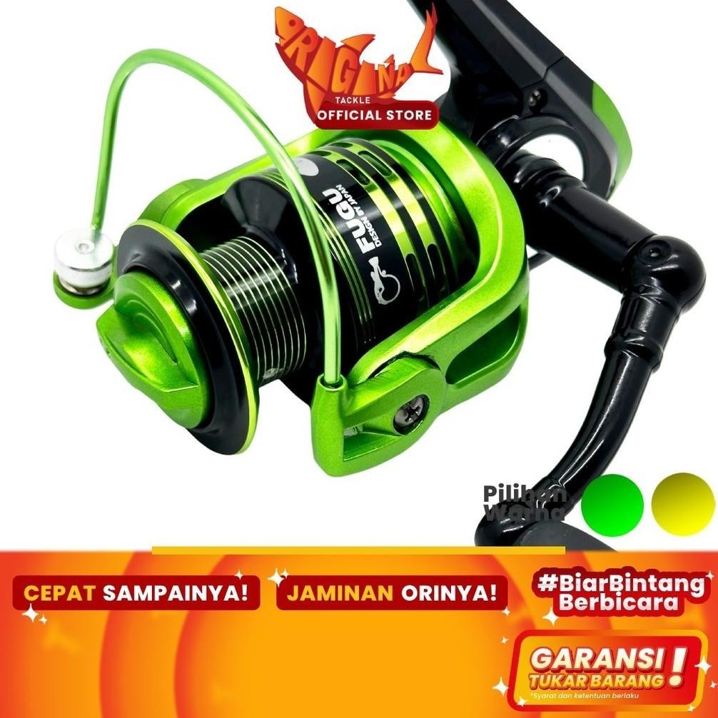 Reel Pancing Spinning Fugu Riko Graphite 3000 1000 2000 4000 6000 800