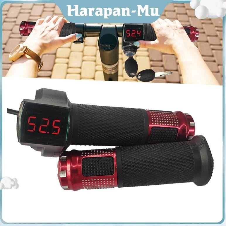 UGNDA 1Set Aksesori Sepeda Listrik / Handle Gas Sepeda Listrik Bahan Aluminium / Sensor Handle Gas S